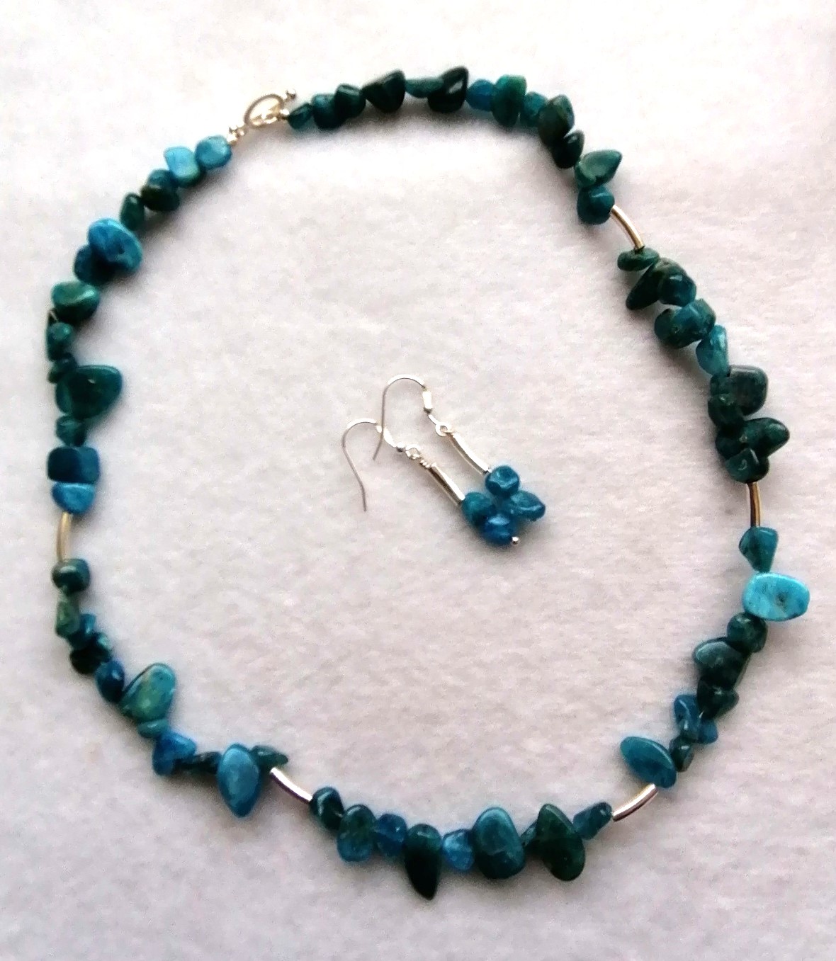 Neon Apatite Nuggets