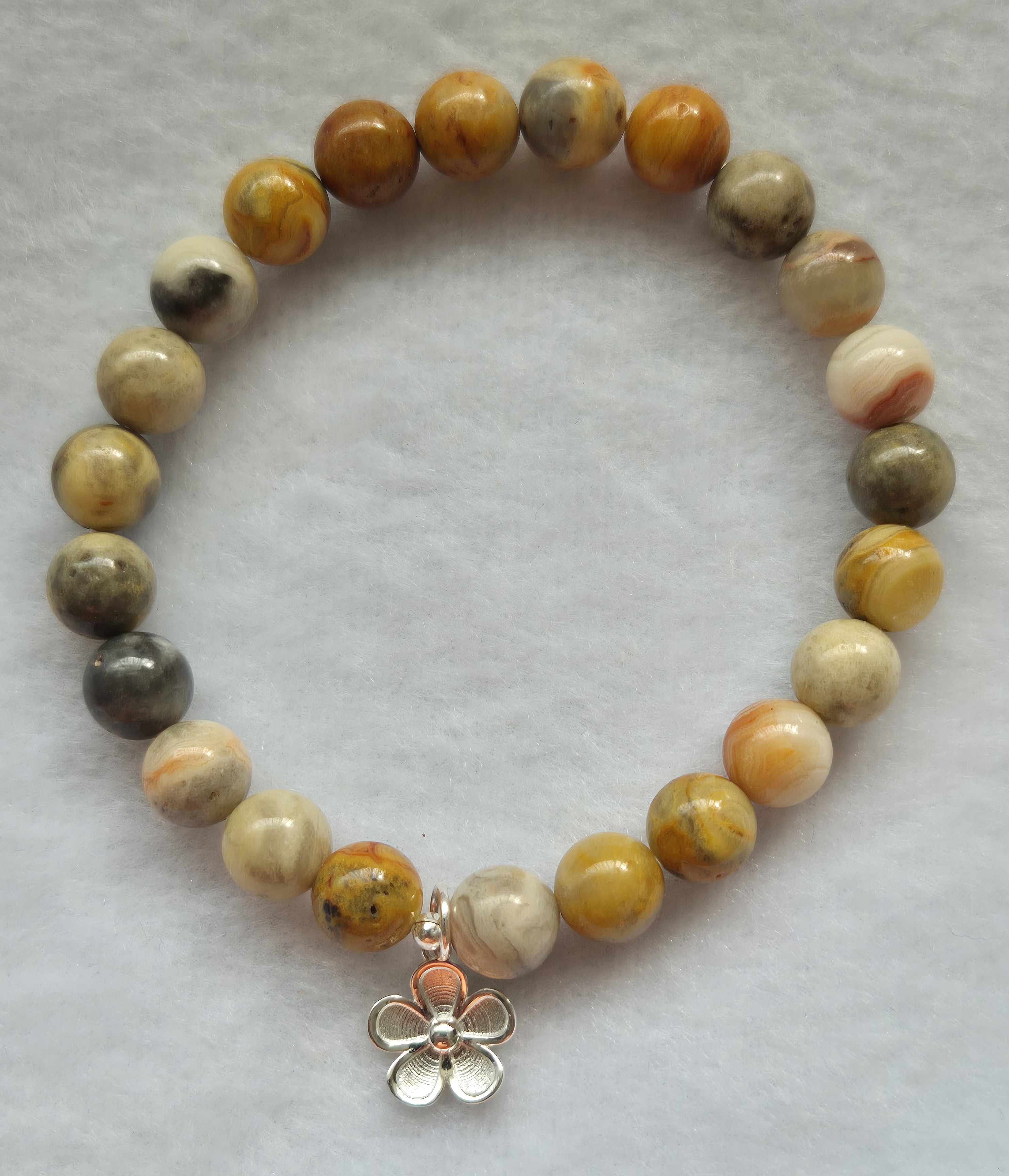 Crazy Lace Agate Stretchy