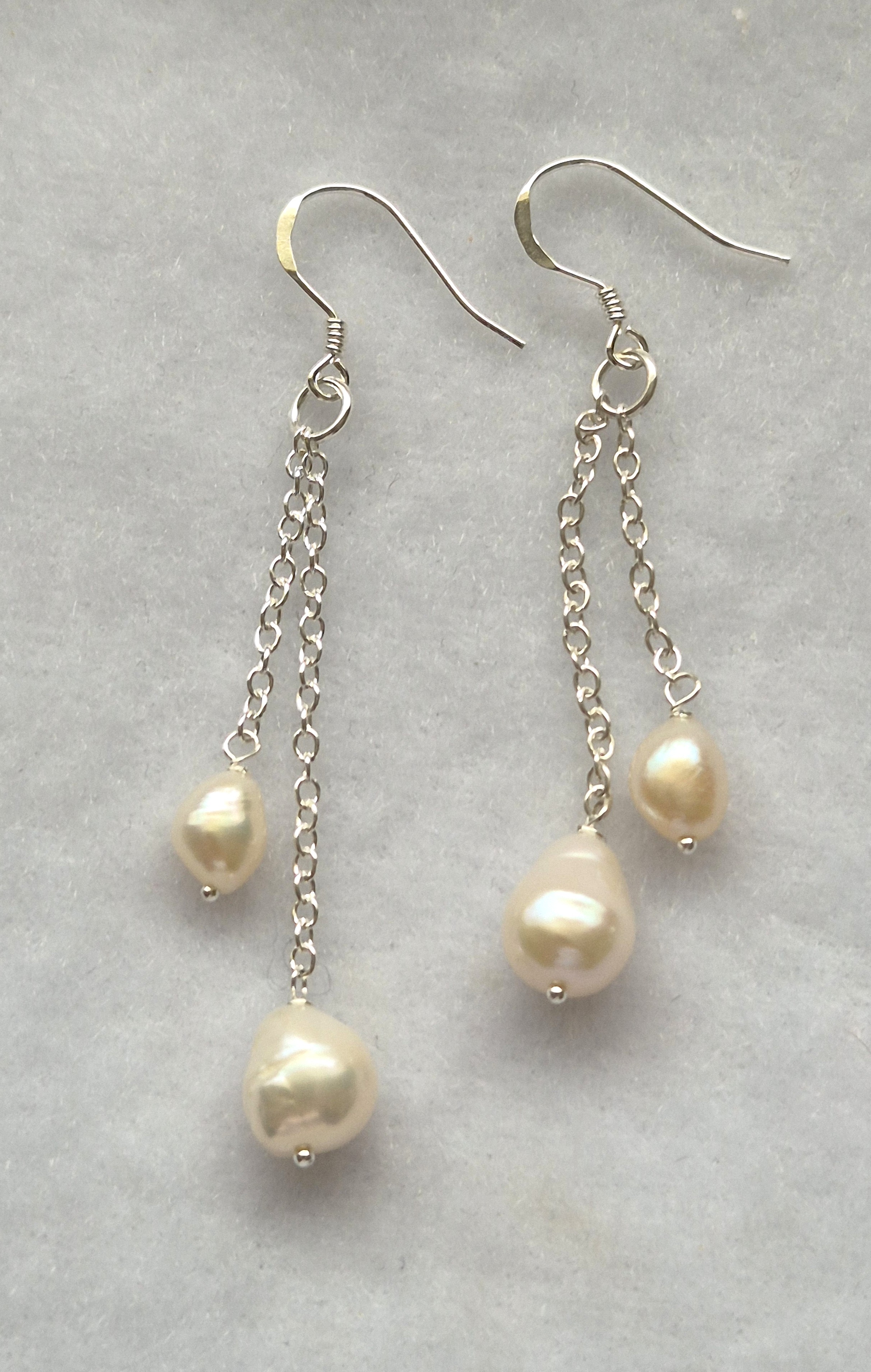 Freshwater Pearl Double Drops