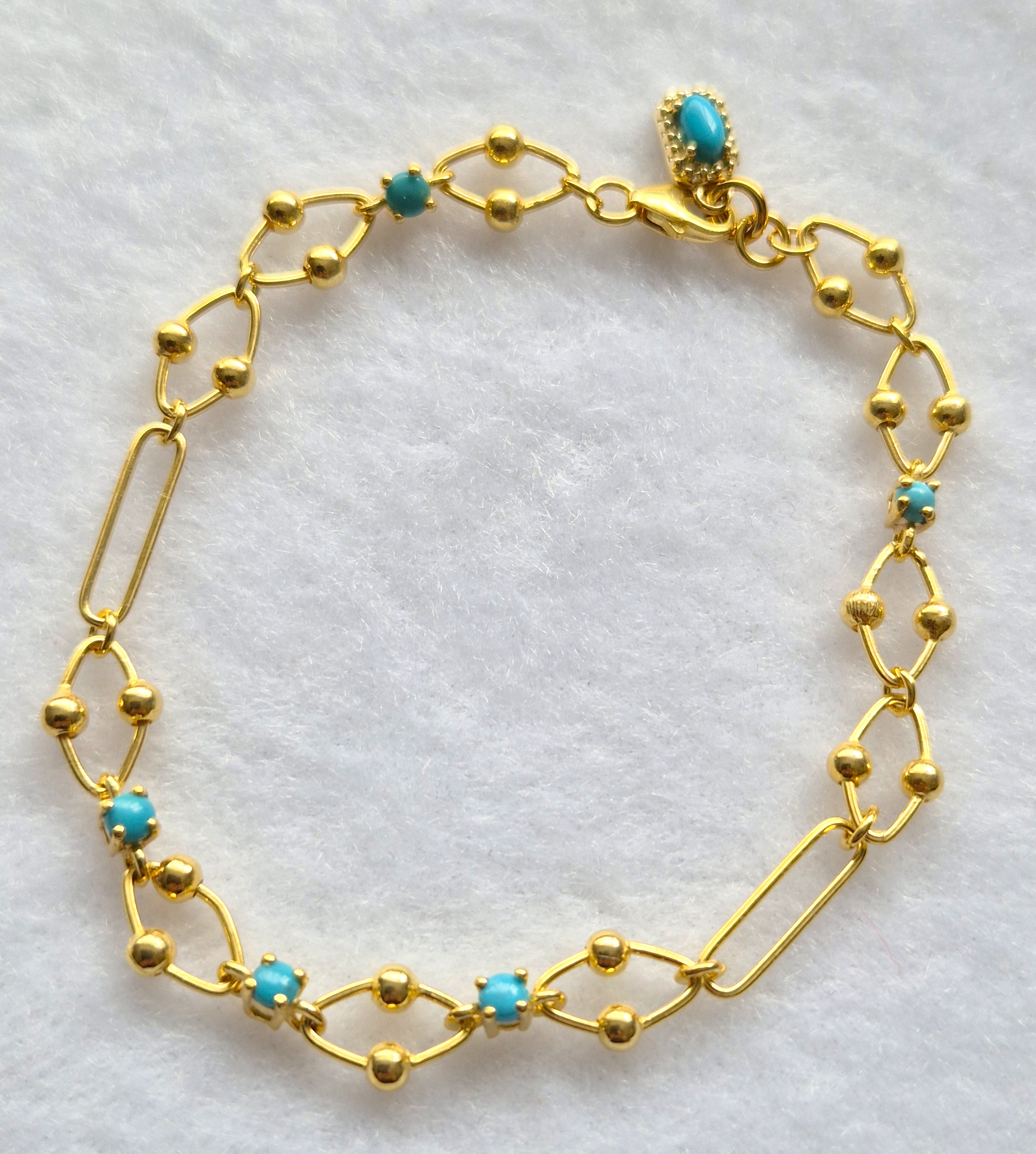 Sleeping Beauty Turquoise Bracelet