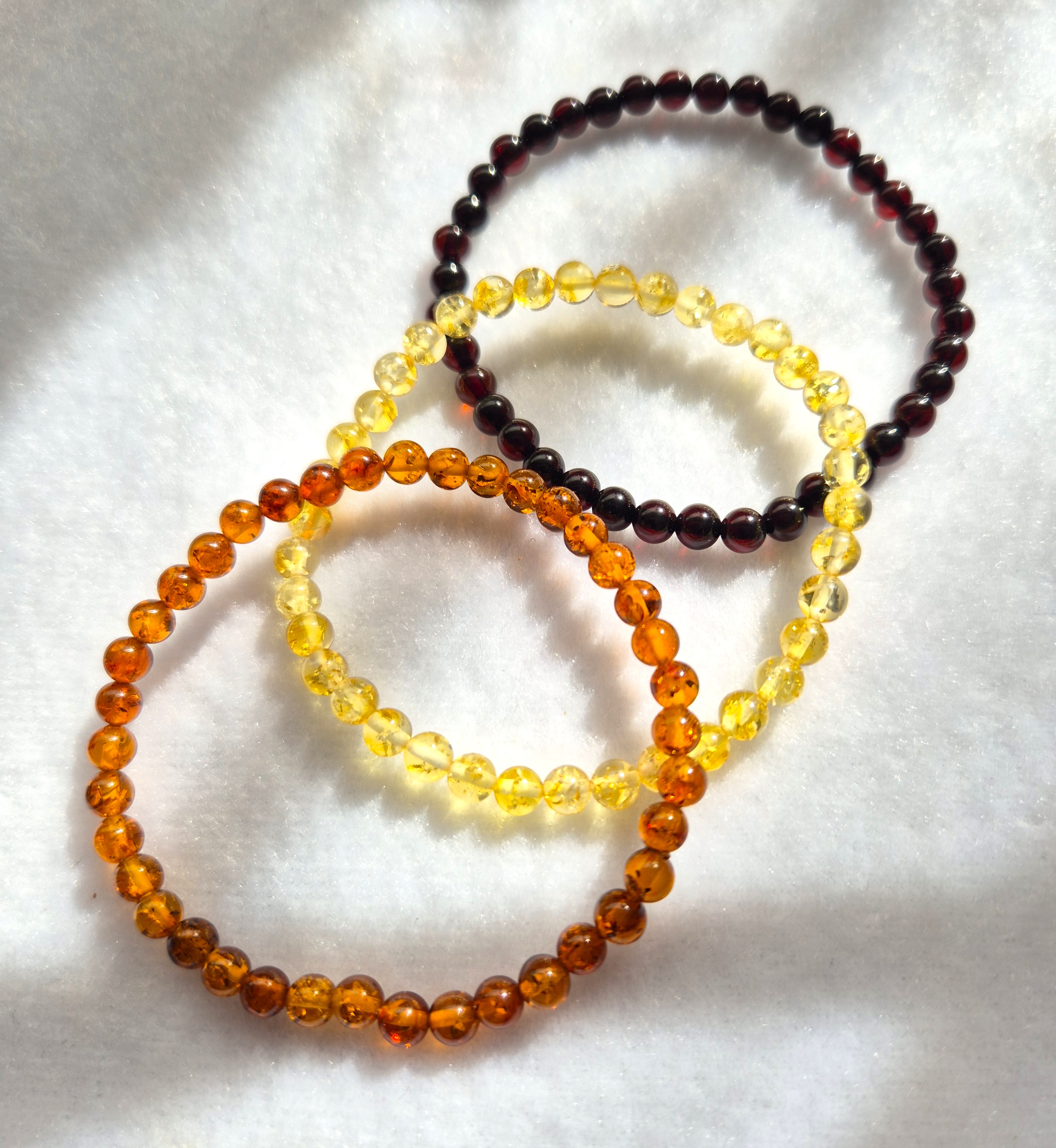 Amber Stretchy Bracelet