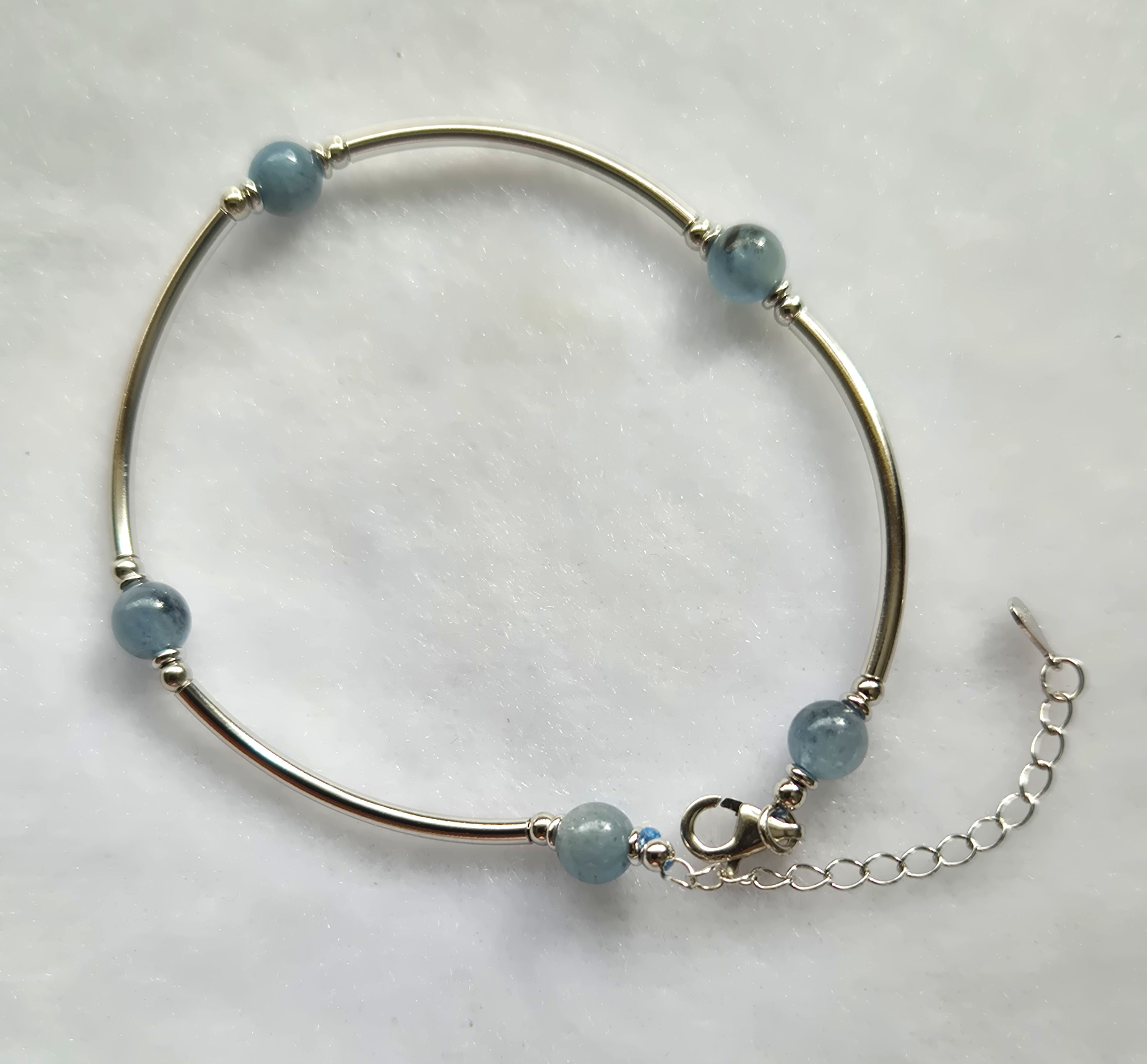 Kyanite & Silver Bracelet