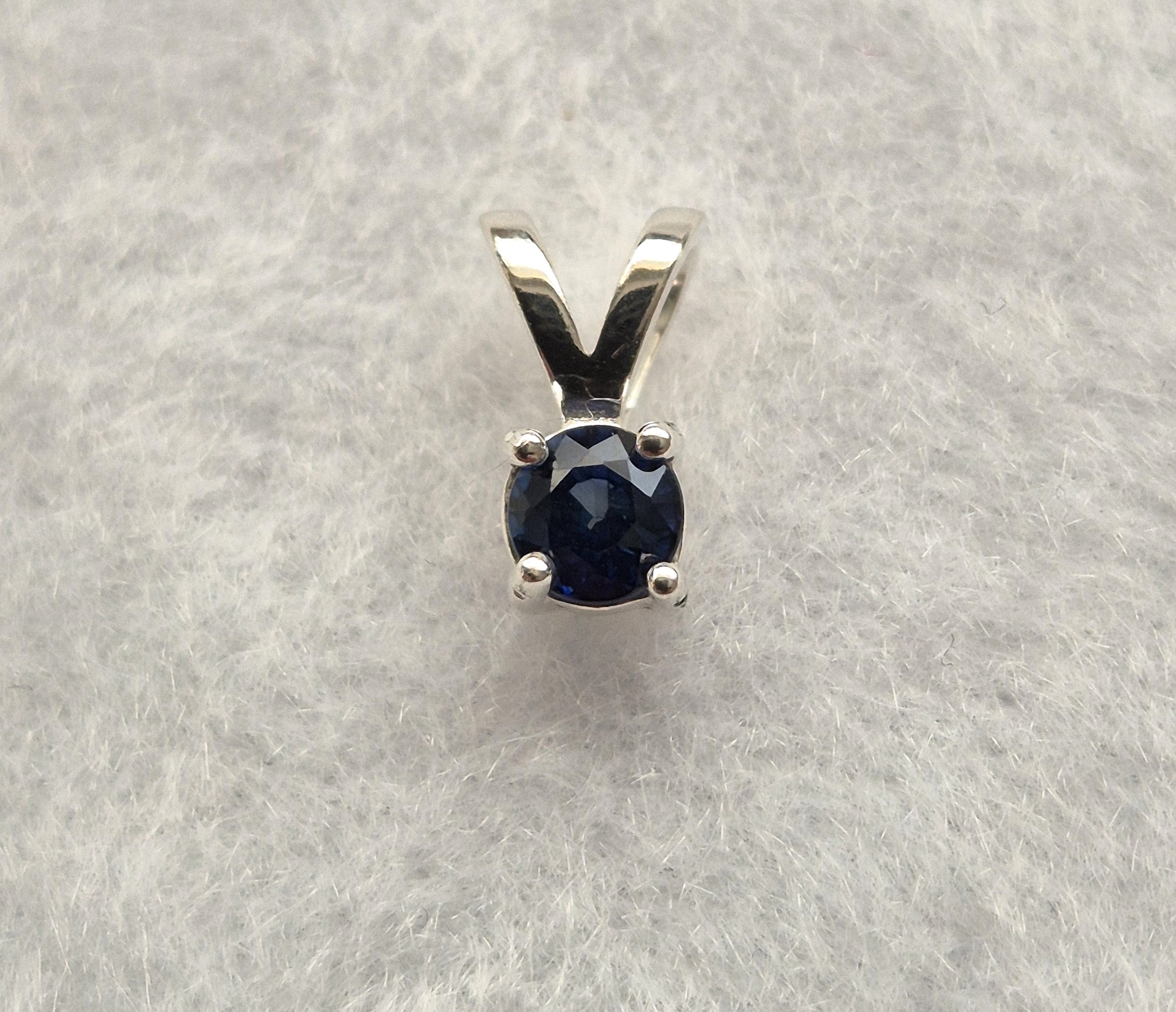 Black Diamond Pendant with chain