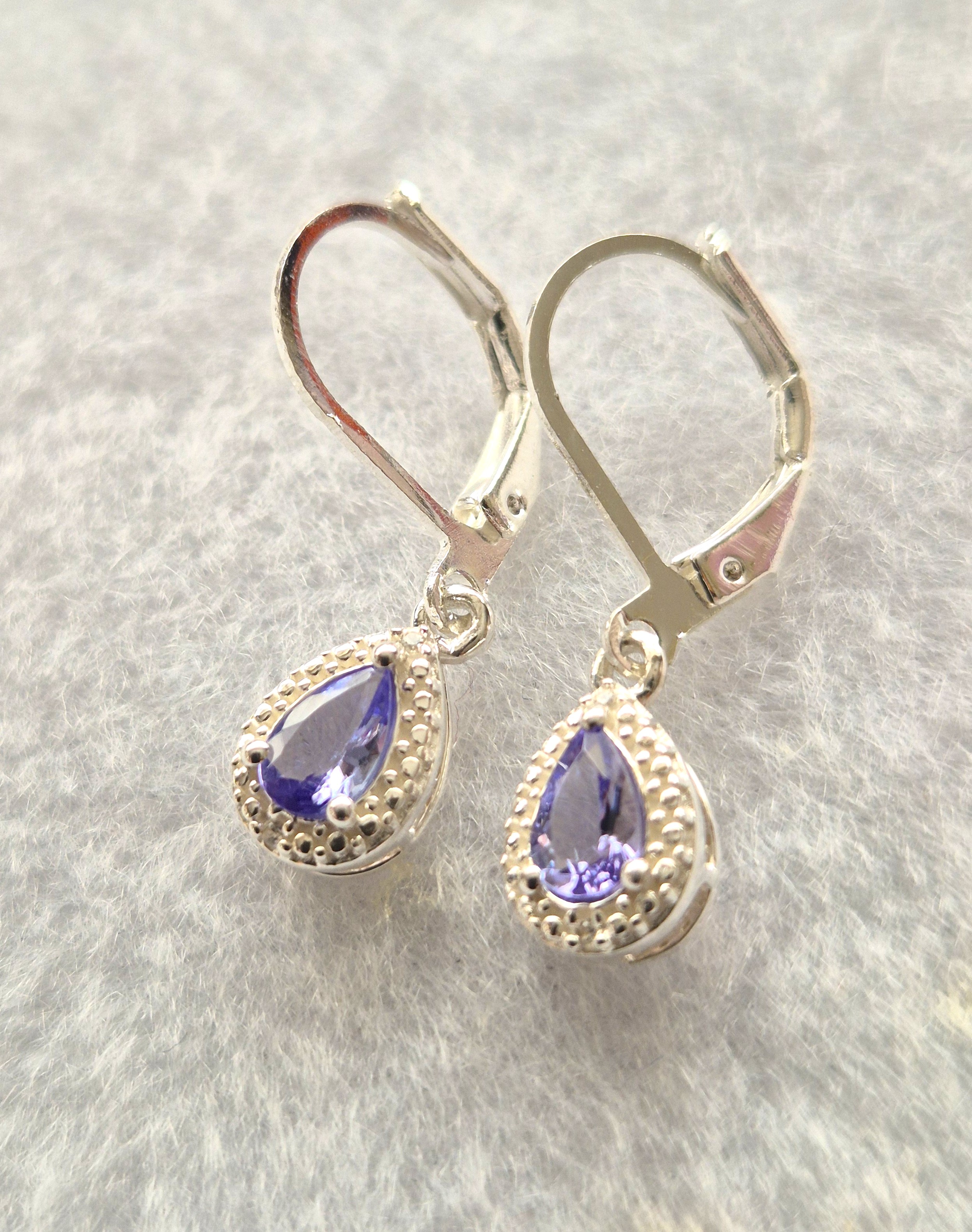 Tanzanite Drop Earrings