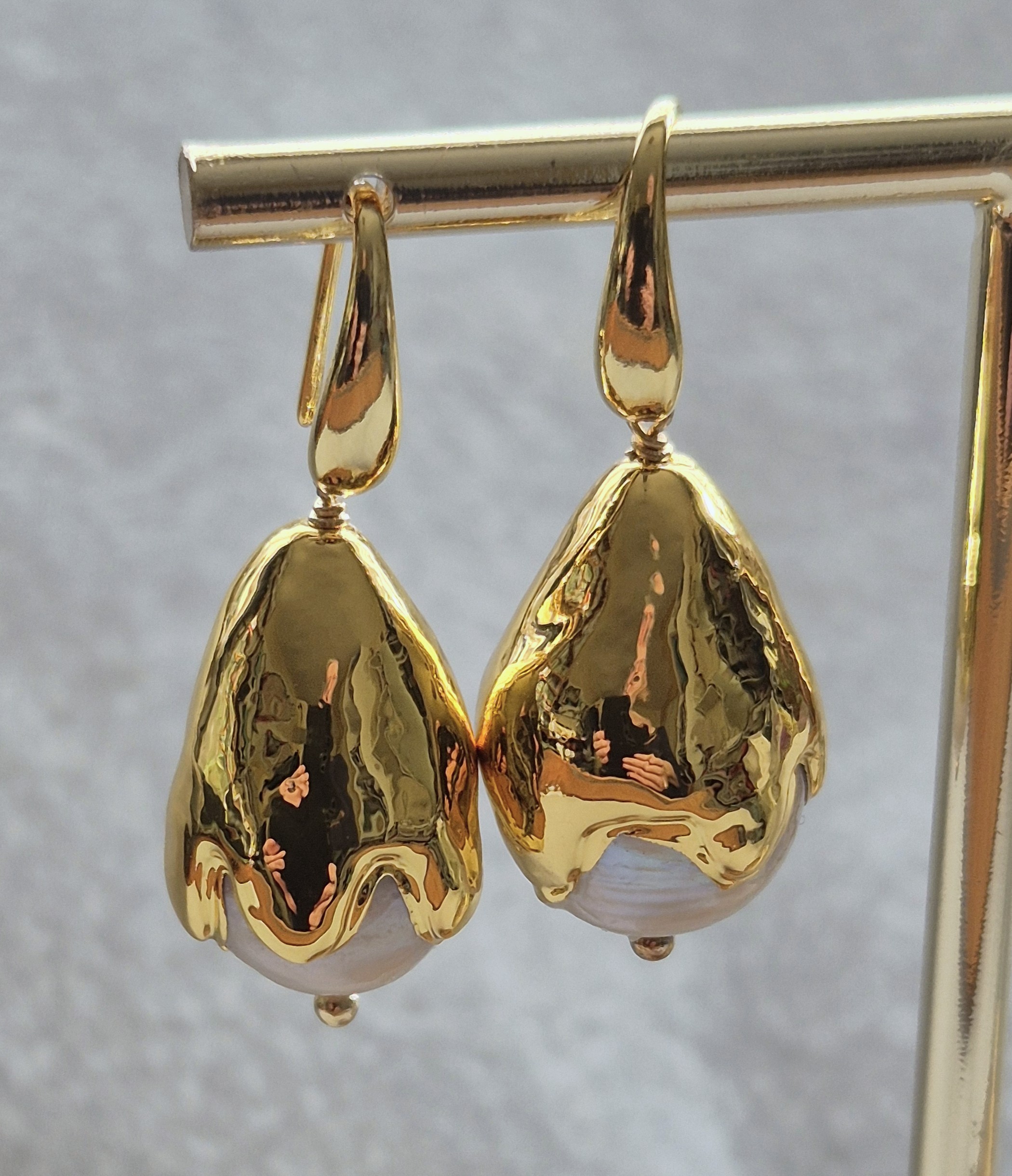 Electro-plated Freshwater Pearls