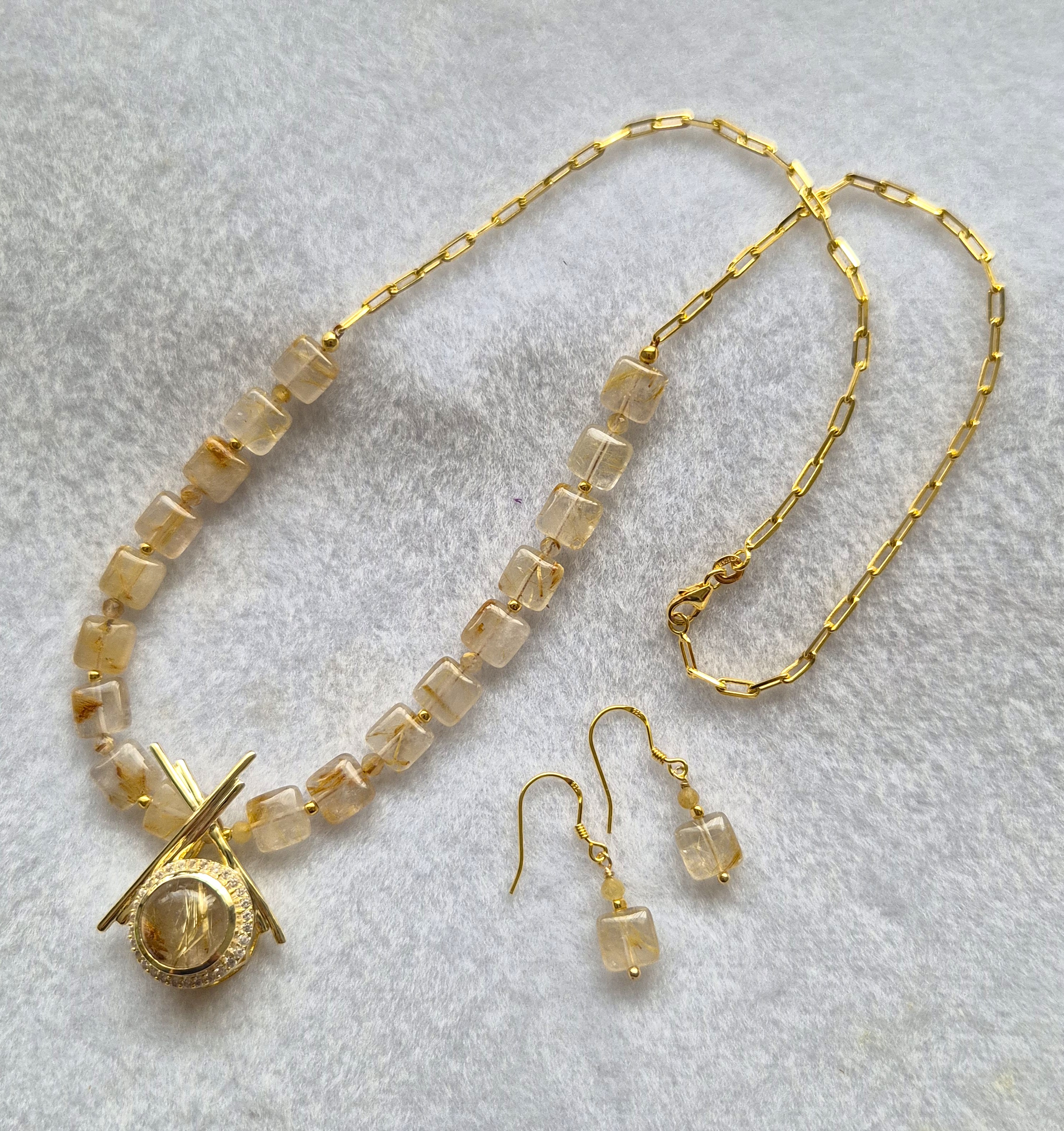 Golden Rutile Quartz