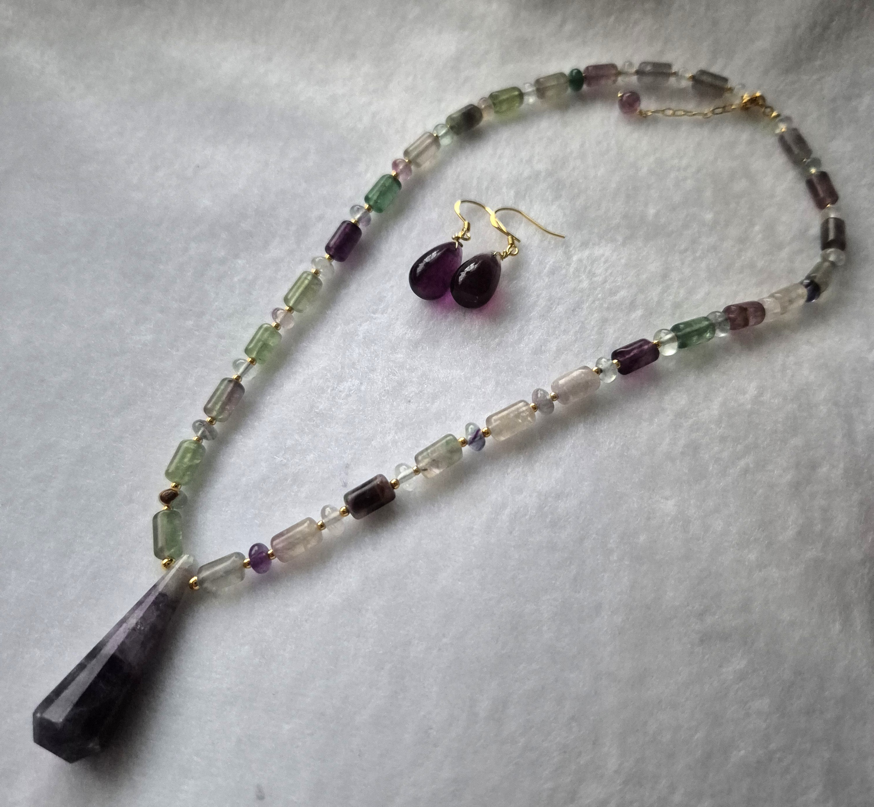 Fluorite with Pendant