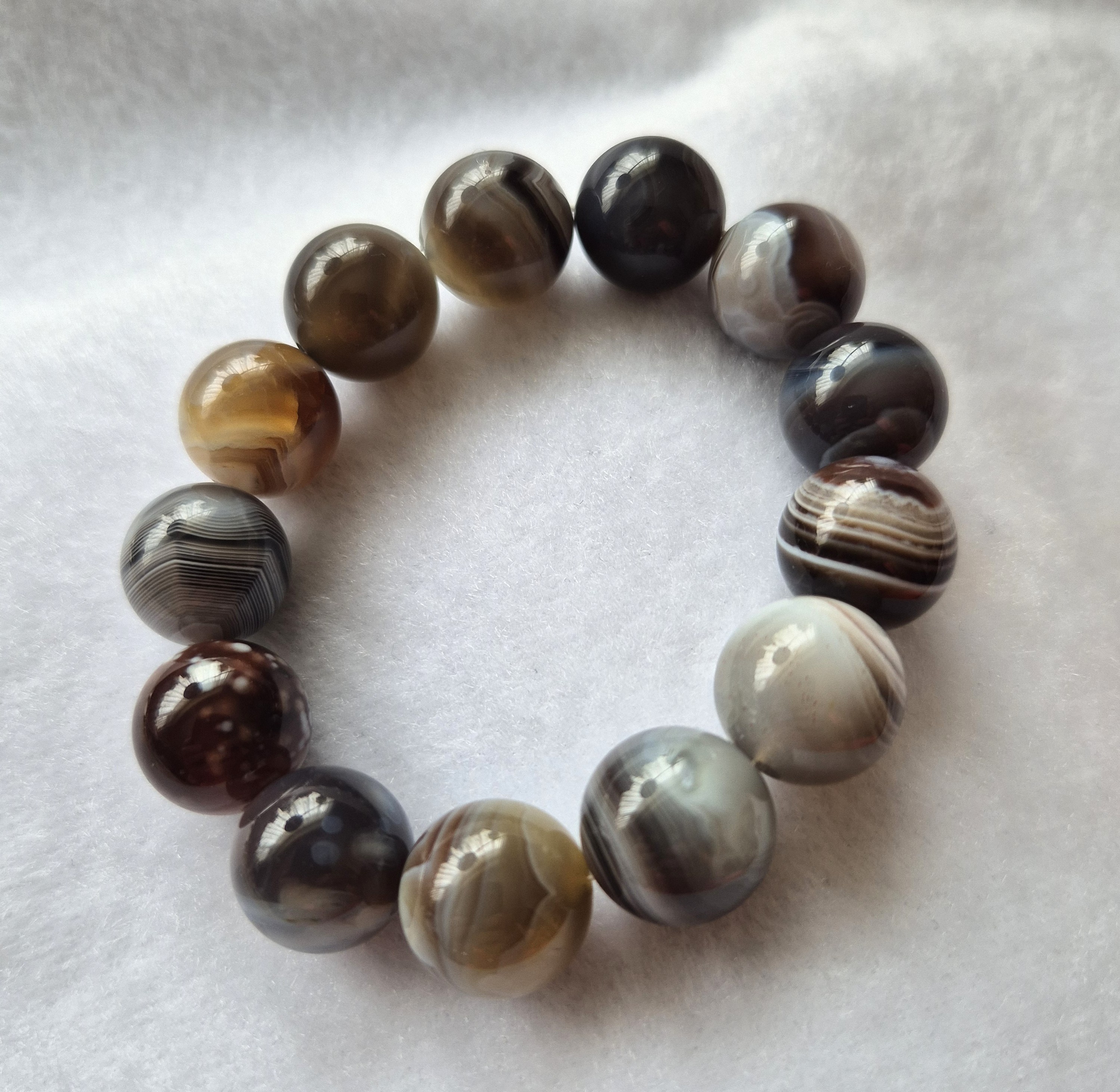 Botswana Agate Stretchy