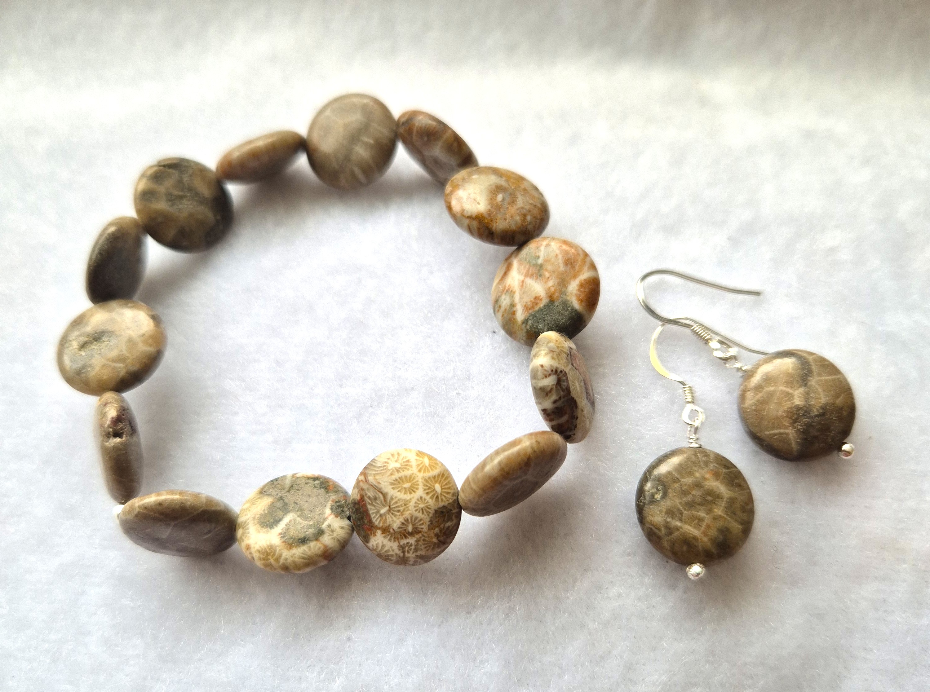 Fossil Jasper Stretchy